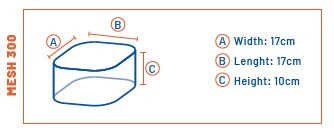 Colmic Mesh 300 4 Colmic Mesh 300 - Afbeelding 2