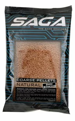 Saga Coarse Pellets Natural Sinking 2mm