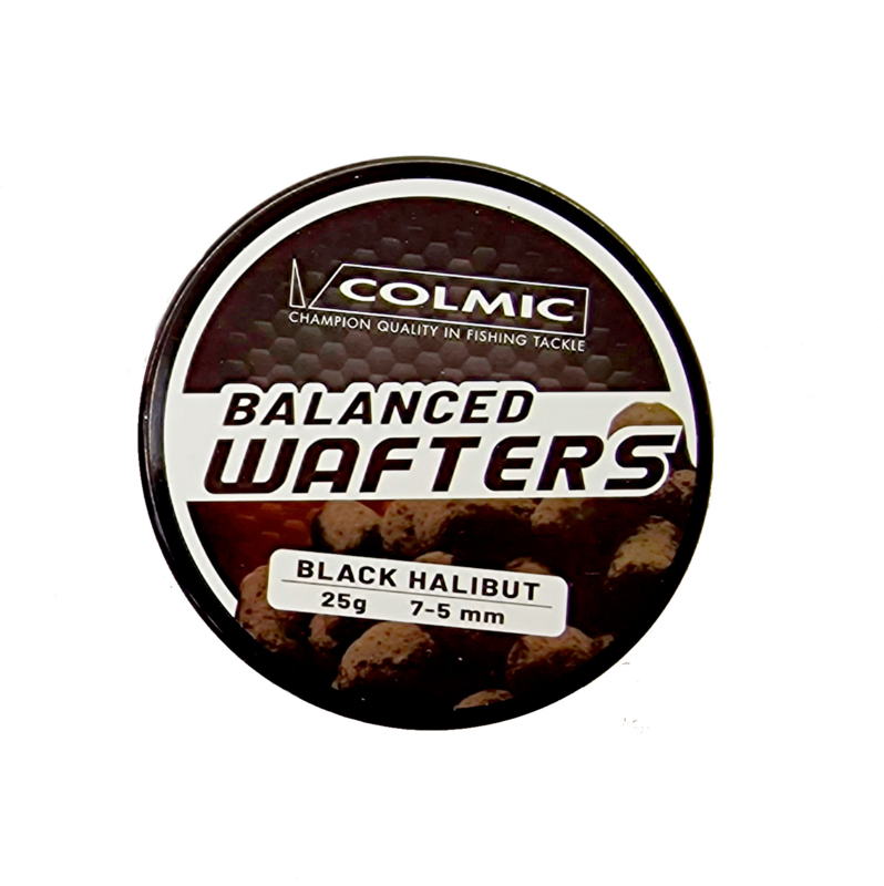 Colmic Balanced Wafters - Black Halibut 3 Colmic Balanced Wafters - Black Halibut
